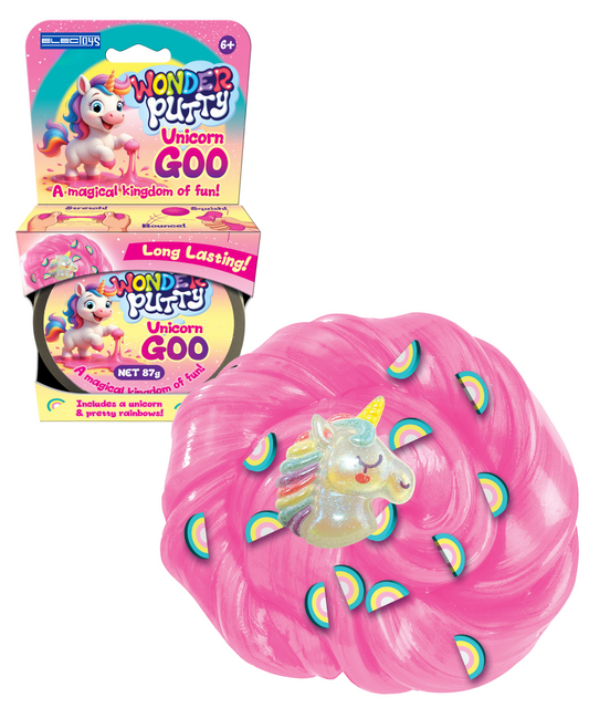 Unicorn Goo Putty Bright Pink Sensory Fidget Toy