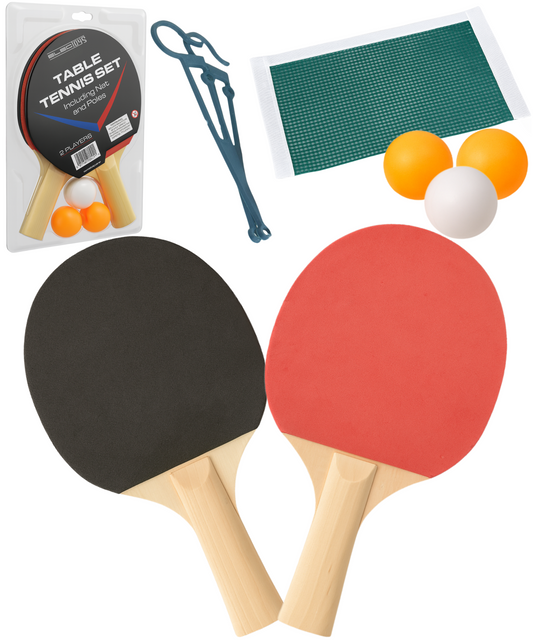 Table Tennis Beginner Set Indoor Outdoor Kit Ping Pong