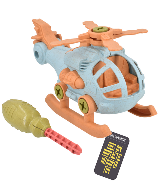 DIY Toy Helicopter Educational Construction Set for Kids