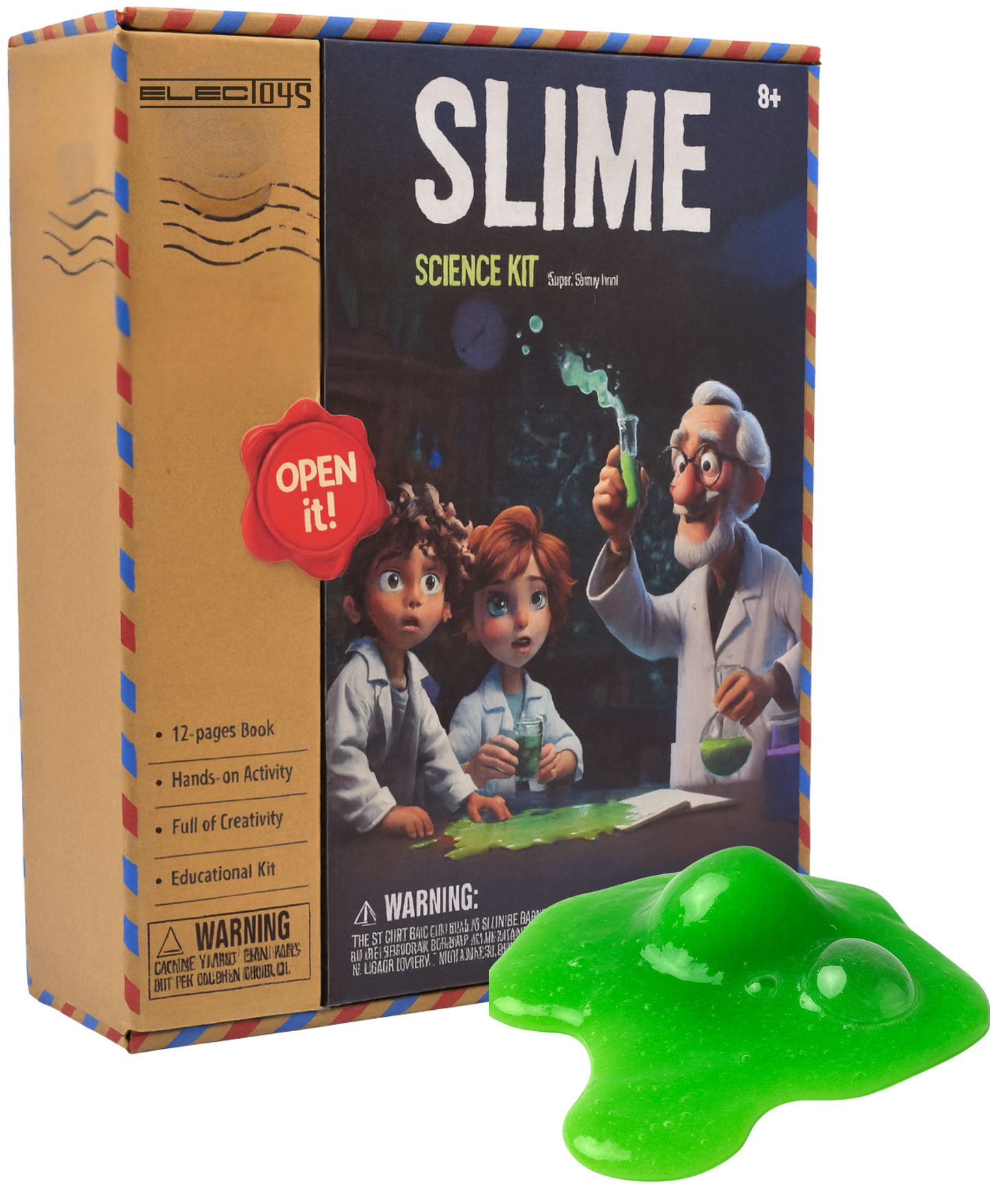 Slime Science Kit STEM Educational Toy Experiment Set