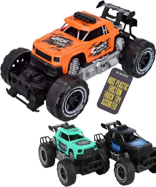 Friction Powered Off-Road Truck Toy Small Turbo Trailblazer