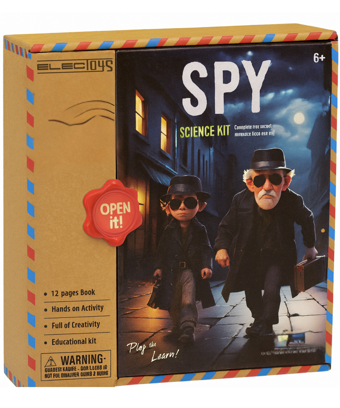 Spy Science Kit with Detective Activities for Kids