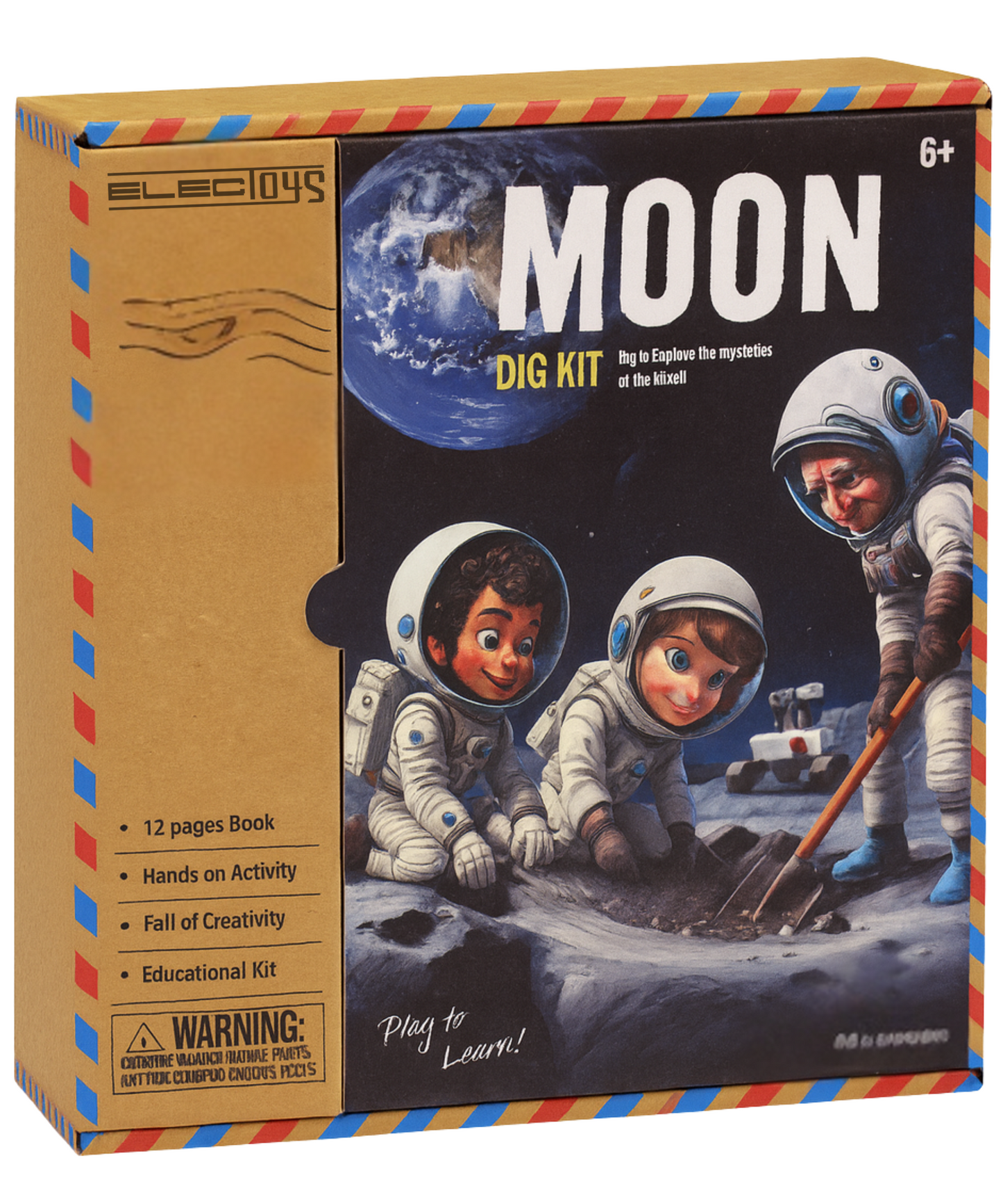 Moon Dig Kit Educational STEAM Science Activity Set