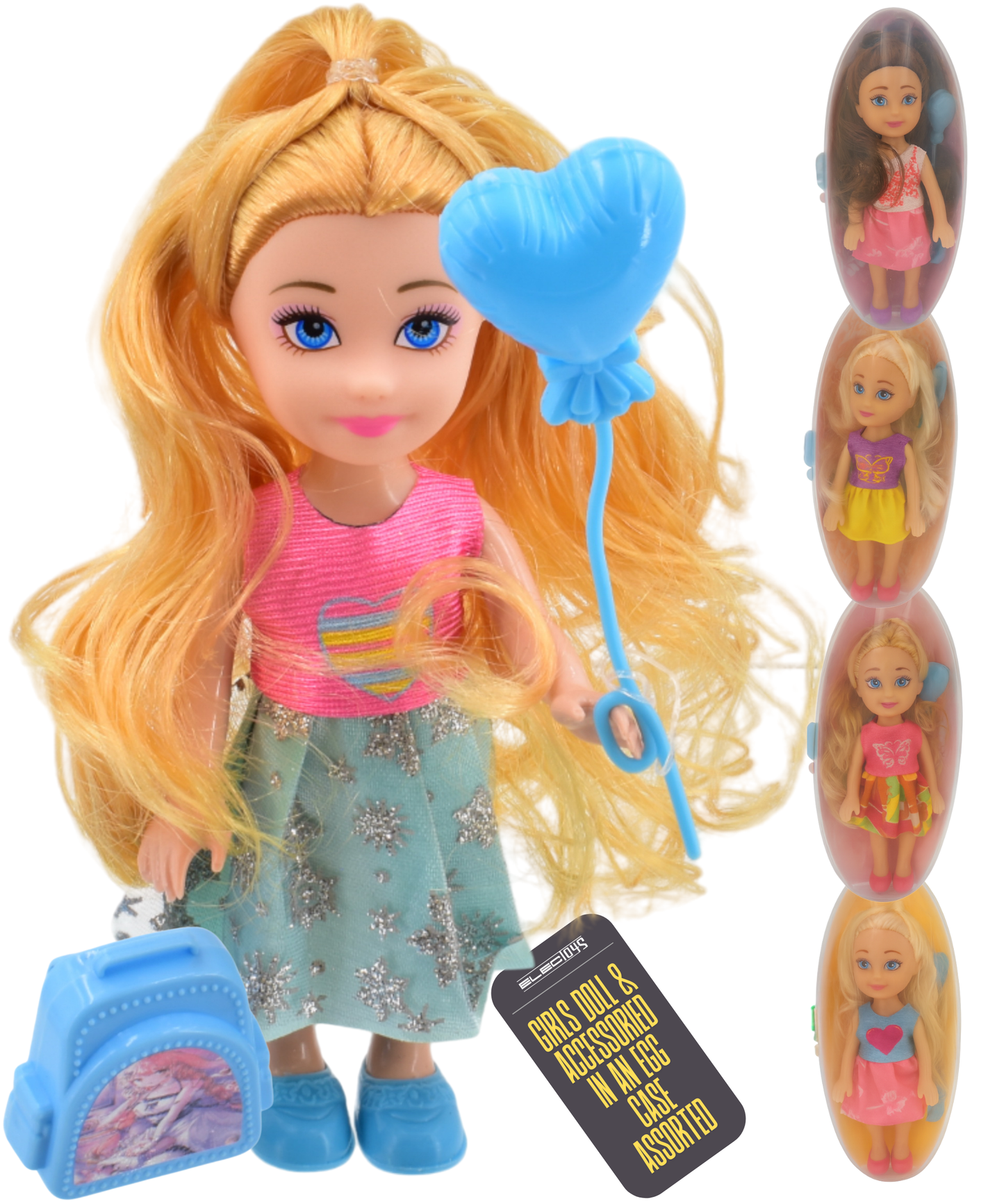 Small Collectible Doll with Accessories Toy Set UK