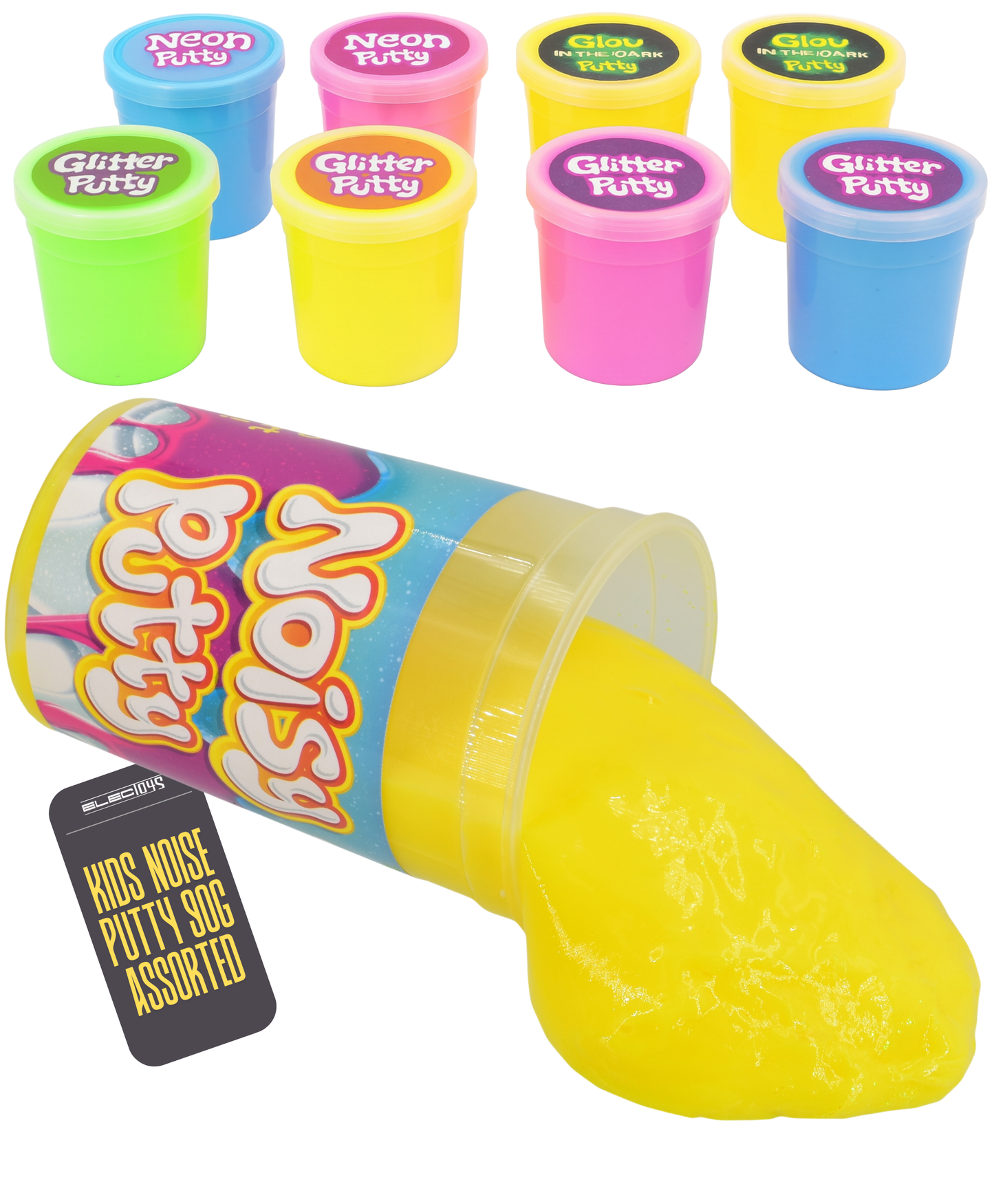 Noisy Putty Sensory Toy Neon Stretchable Fart Sound