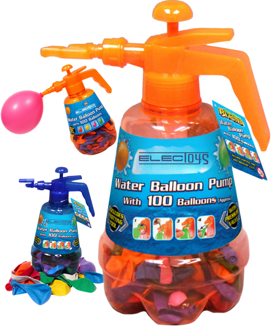 Water Balloon Pump Set with Balloons Outdoor Toys