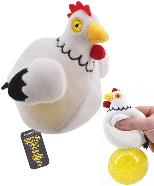 Chicken Stress Relief Sensory Squeeze Toy Squishy Jelly Belly