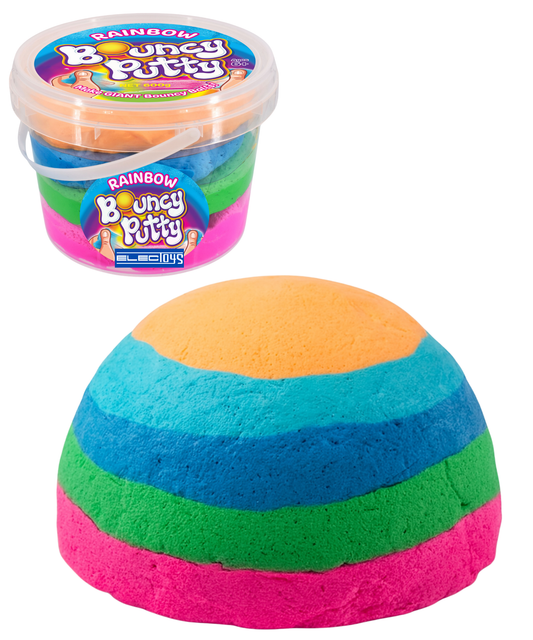 Bouncy Putty Rainbow Sensory Modelling Toy 600g