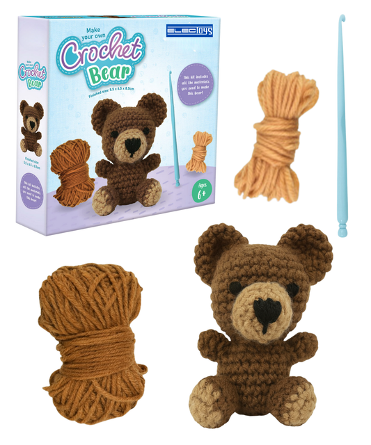 Children's Crochet Animal Figures DIY Craft Kit