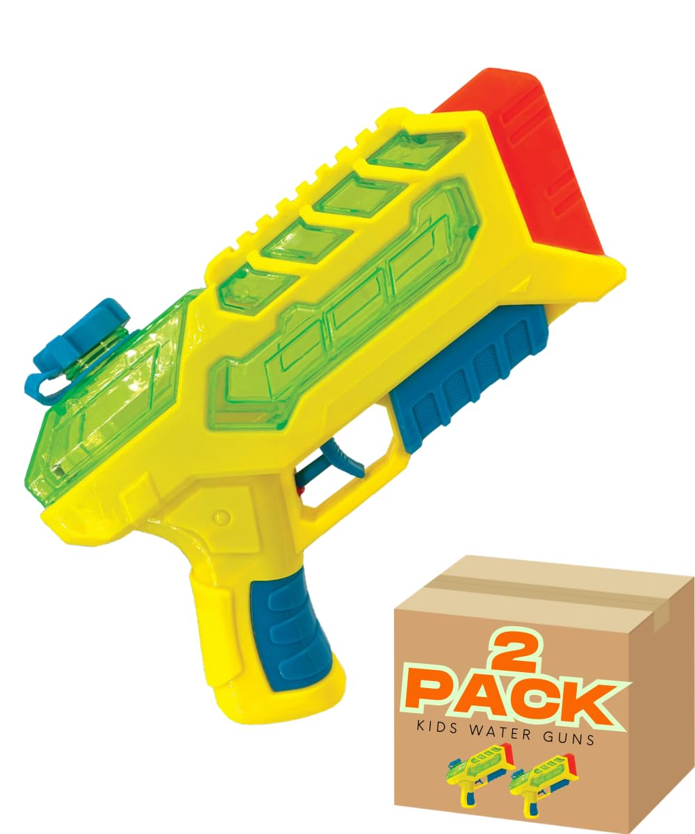 2 Pack Space Kids Water Pistols Toy Gun 16cm - My Store