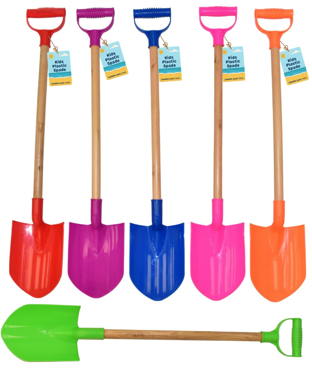 77cm Plastic and Wood Spade For Sand Soil Digging Beach Toy - My Store
