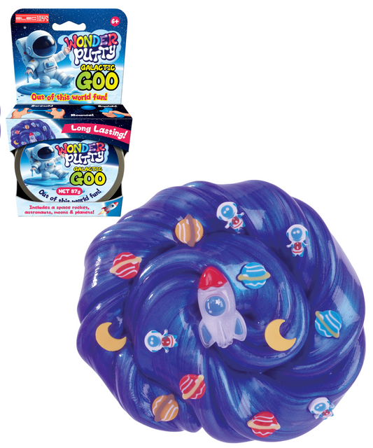 Galactic Goo Space Putty Slime 87g with Planets
