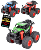 Friction Powered 4WD Off-Road Rock Crawler Toy Car