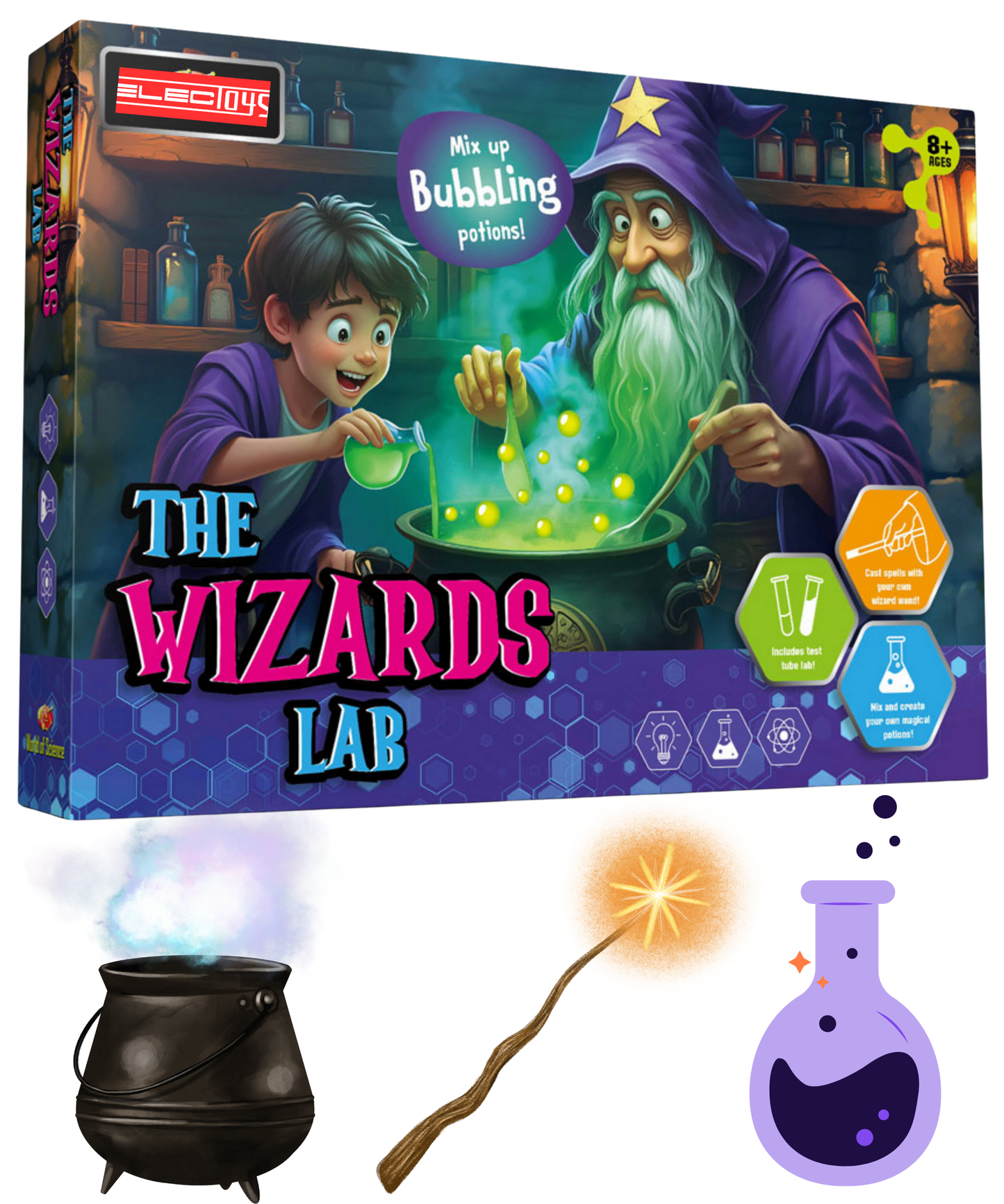 Wizard Science Experiment Kit for Creative Potion Play