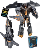 Transforming Robot Action Figures Set Converts Vehicle