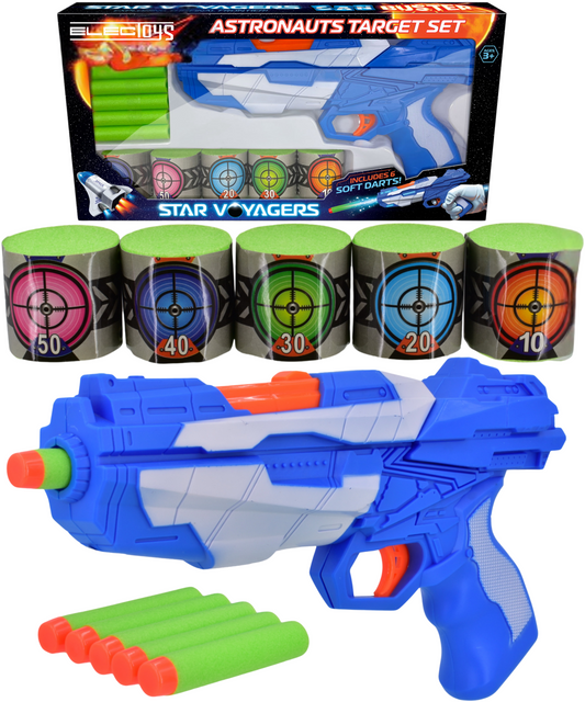 Toy Soft Dart Gun with Targets Foam Darts for Kids