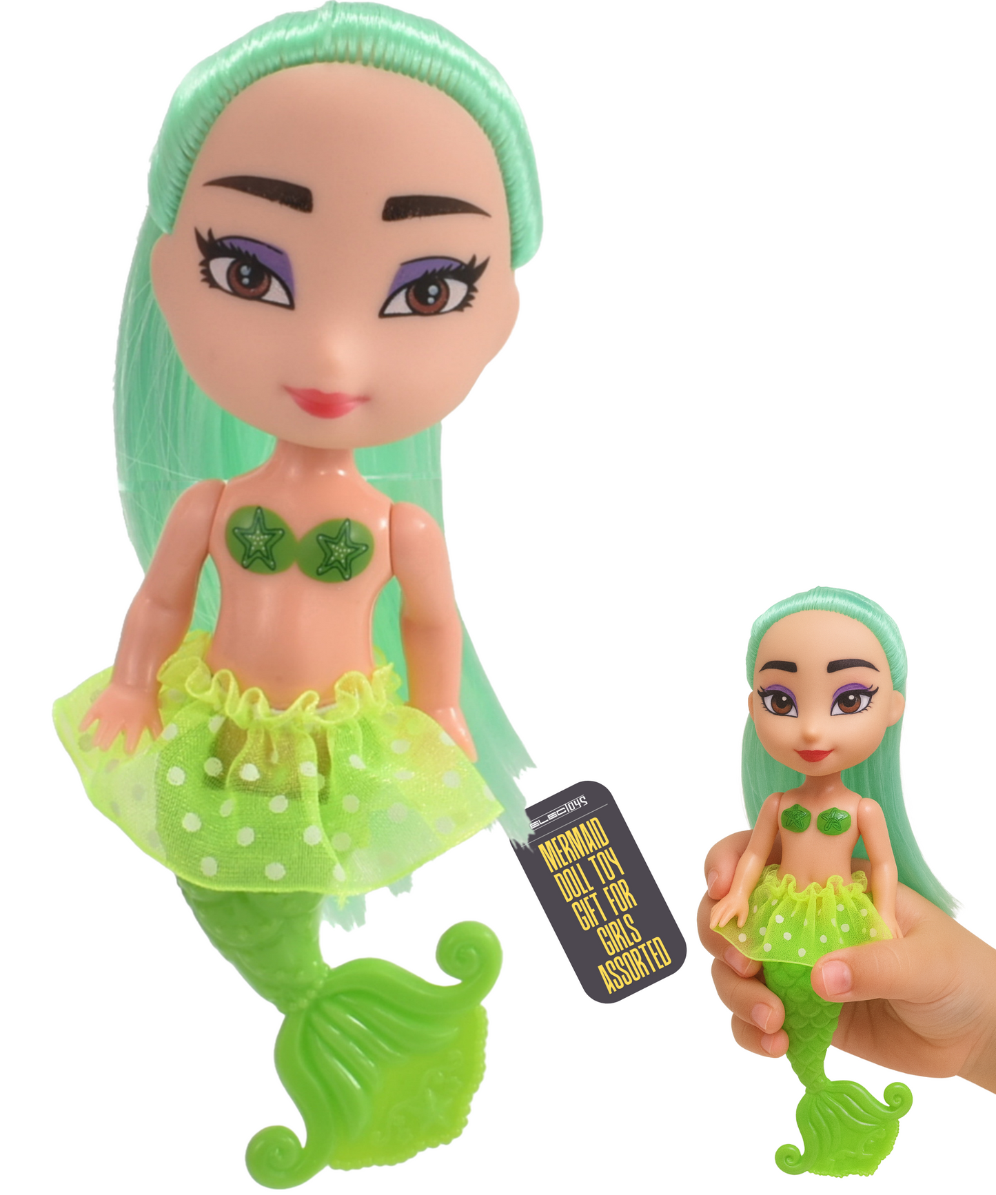 Mermaid Doll Assortment Small Collectible Fantasy Toy