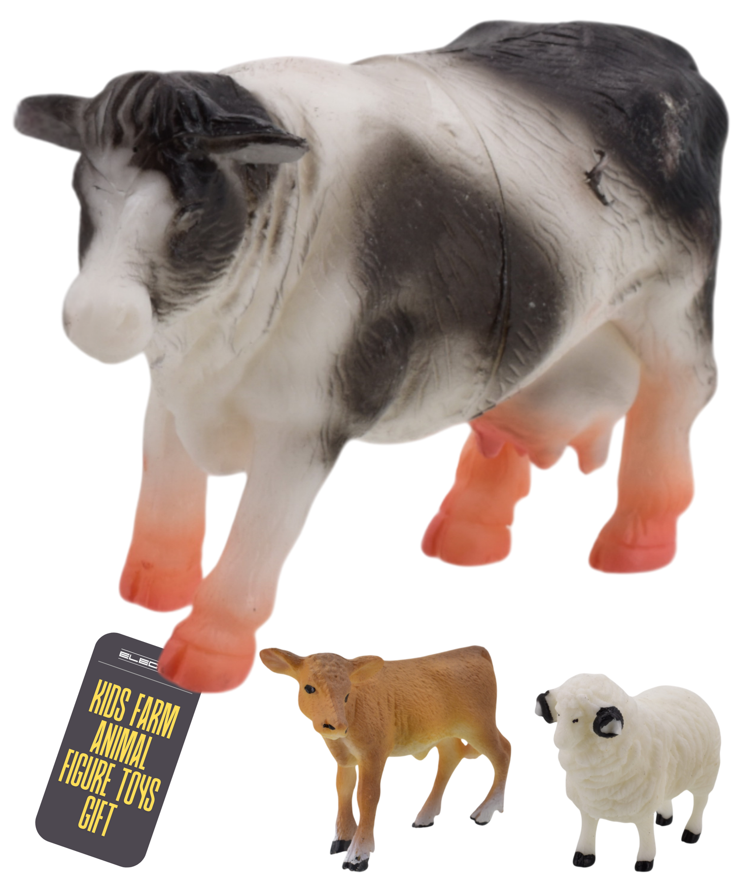 Farm Animal Toys Set Educational Multi-Coloured Figurines