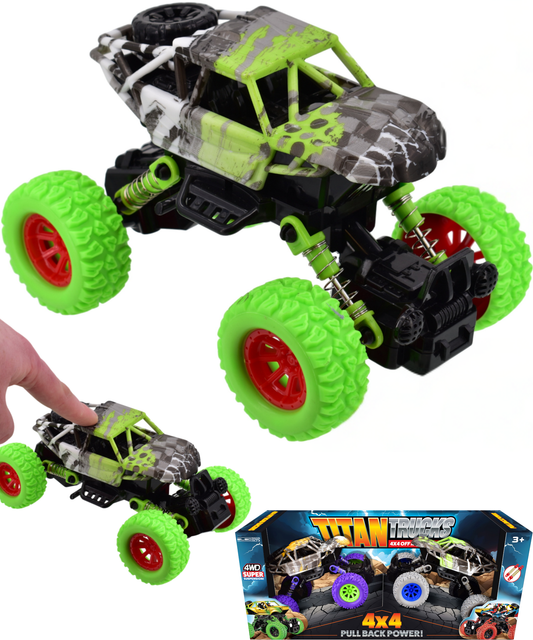 Pull Back Off Road Mini 4x4 Toy Truck Camouflage