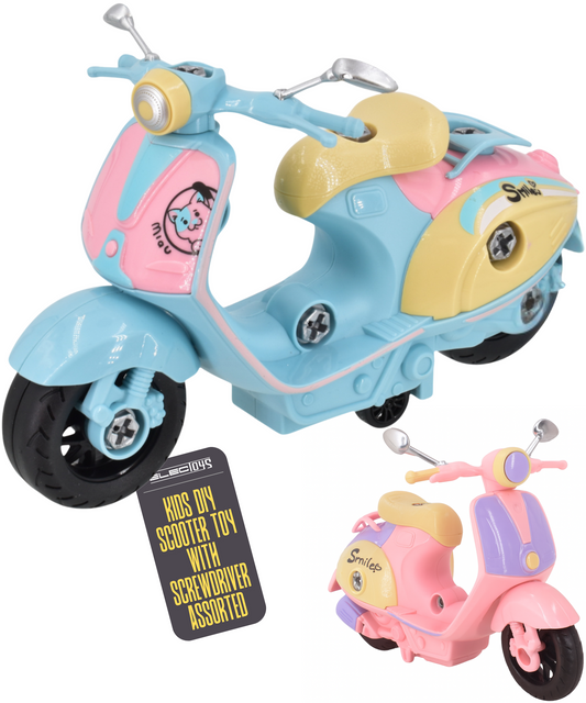 Toy Motorcycle Model Handheld Pastel Vehicle Toy