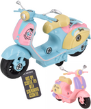 Toy Motorcycle Model Handheld Pastel Vehicle Toy