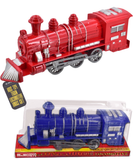 Friction Powered Toy Steam Locomotive Kids Train Classic