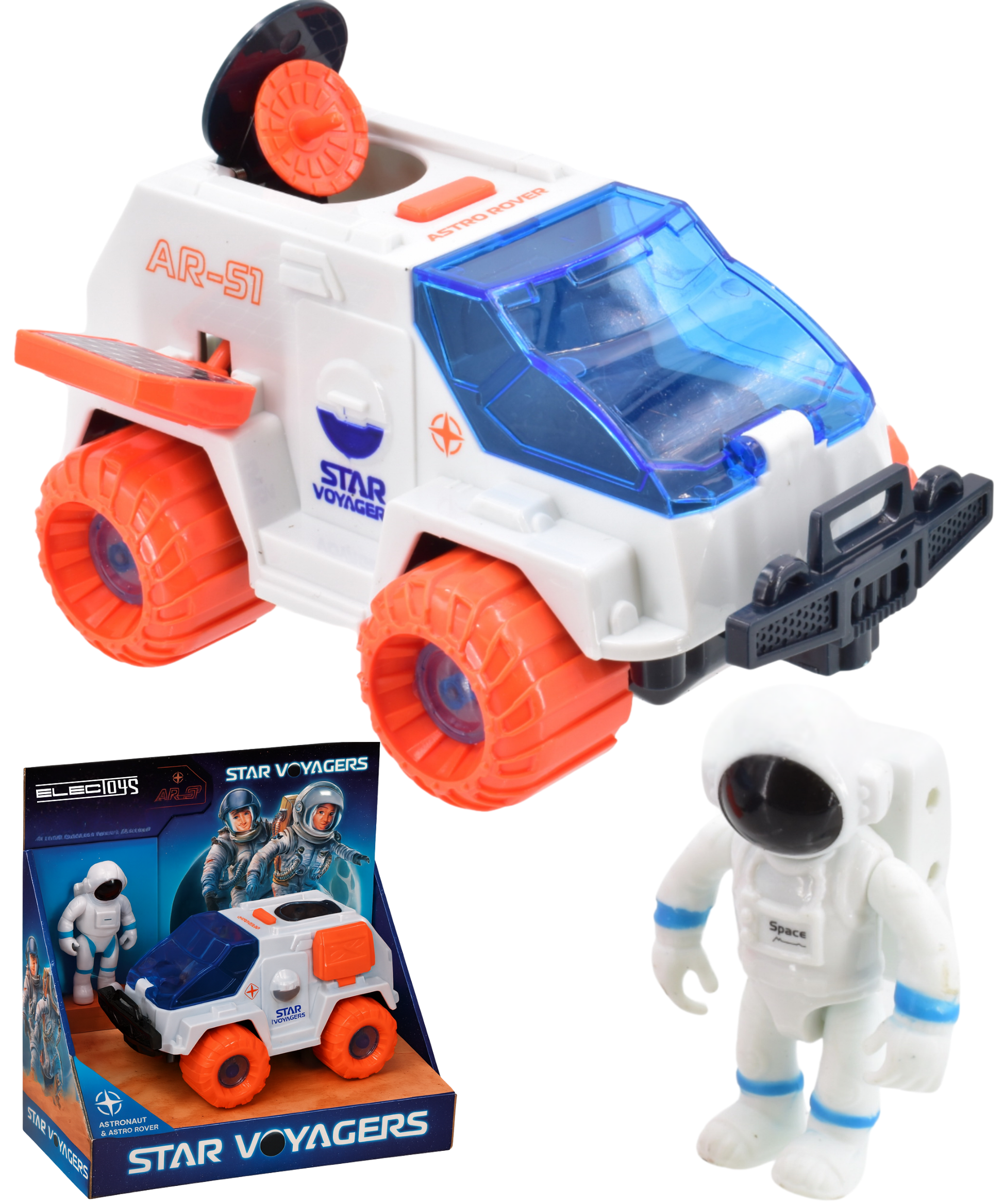 Space Rover Toy Set with Astronaut Figure UK