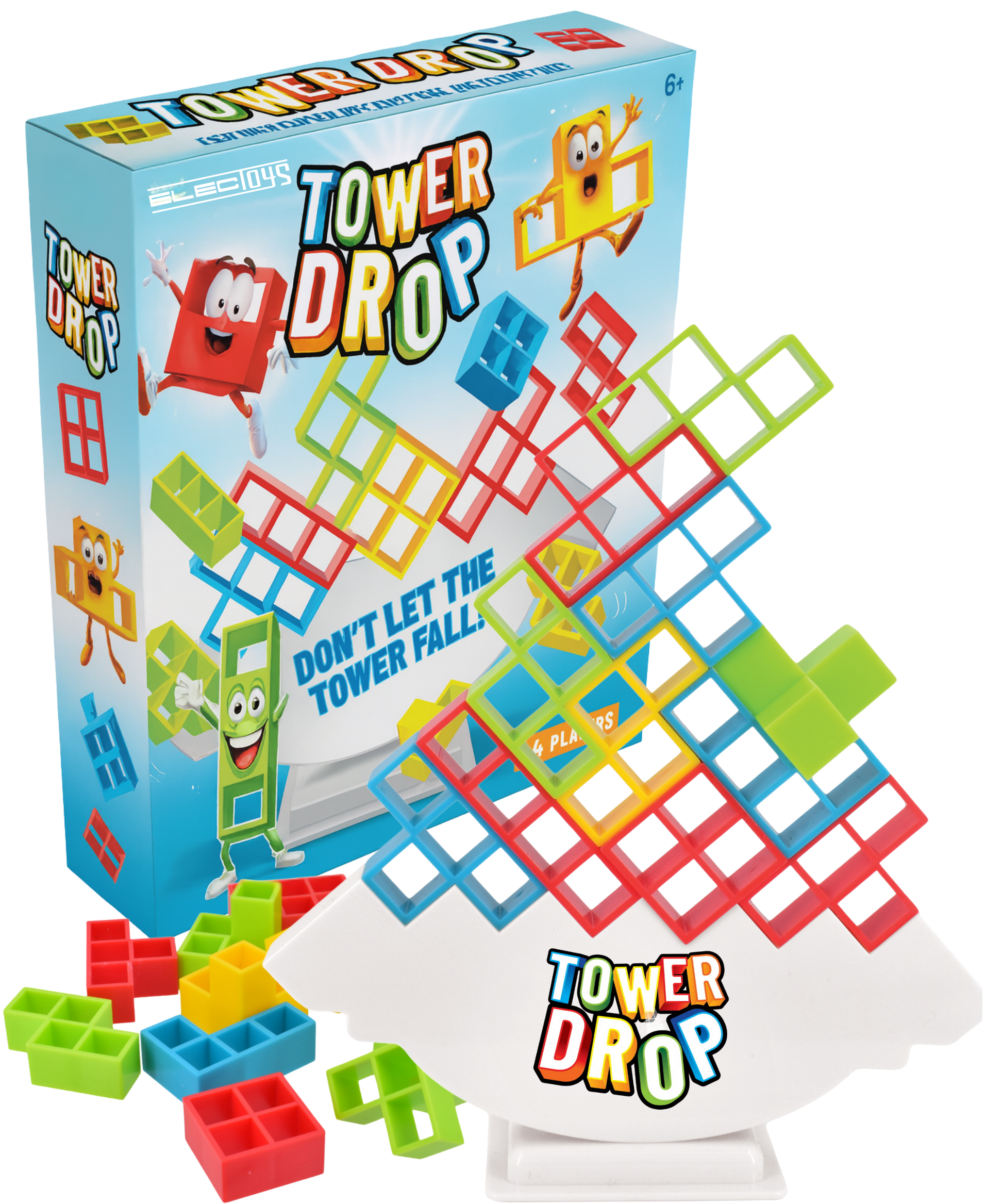 Tabletop Balancing Dexterity Game for Kids and Families