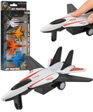 Die-Cast Jet Fighters Toy Set Pull Back Action Metal