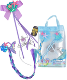 Mermaid Dress Up Set with Tiara Braid and Wand Kids