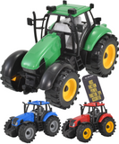 Toy Farm Tractor Model Friction Powered Vehicle