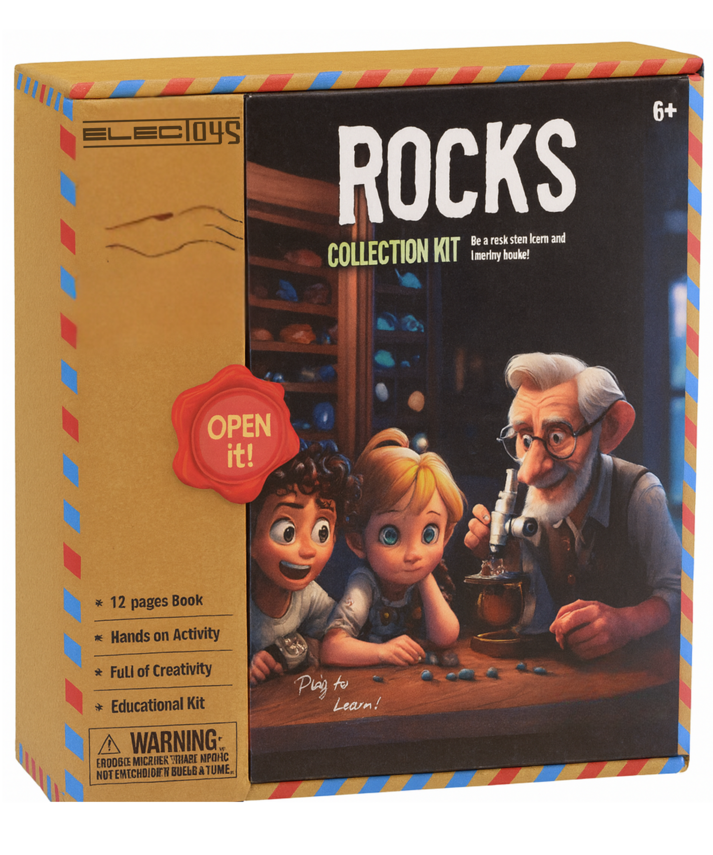 Rock Collection Kit Educational Science for Kids