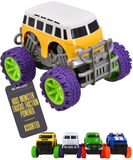 Monster Truck Toy Vehicle Friction Powered 4x4 Rugged