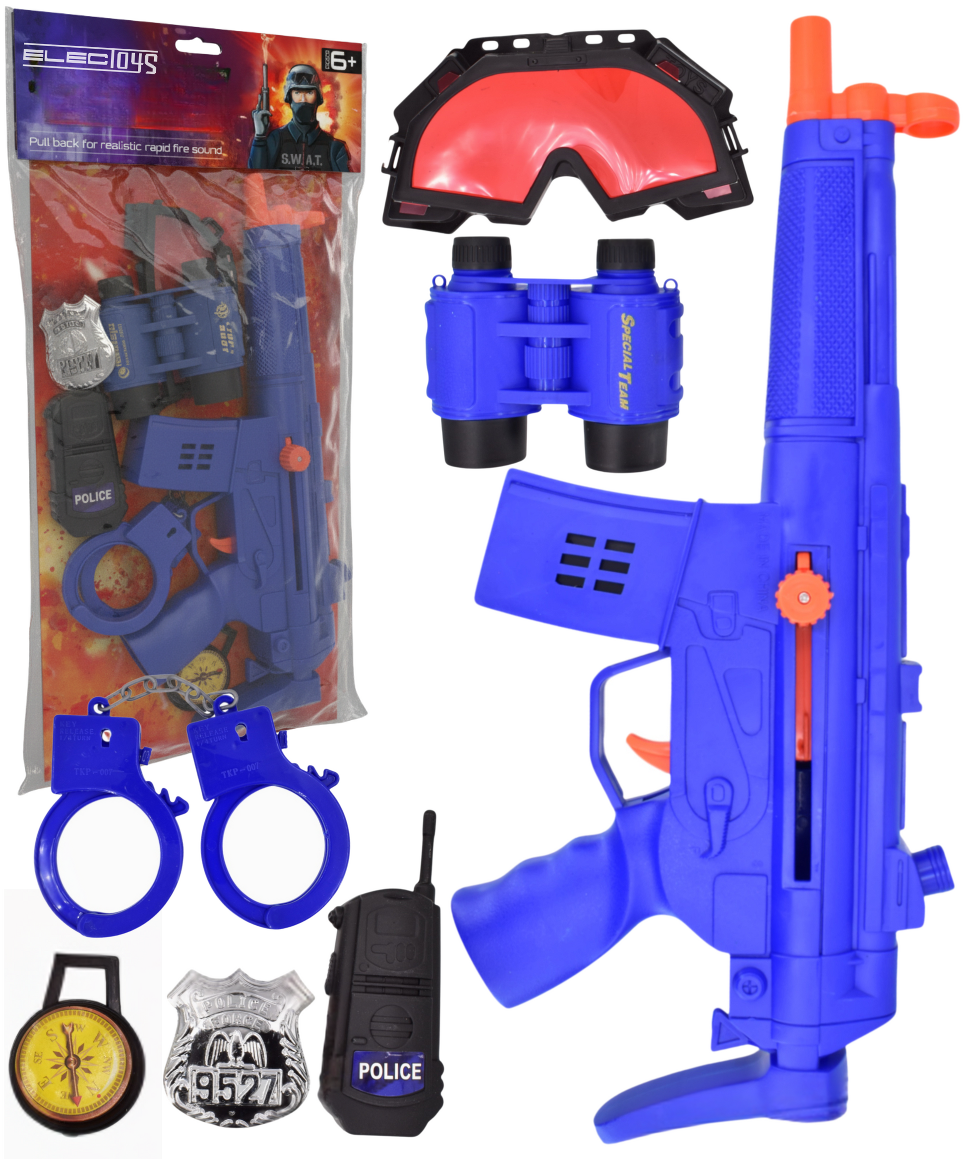 Children’s Police Role Play Set with Accessories