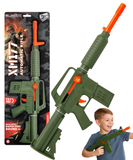 Toy Automatic Rifle Military Green Orange Sound Effects