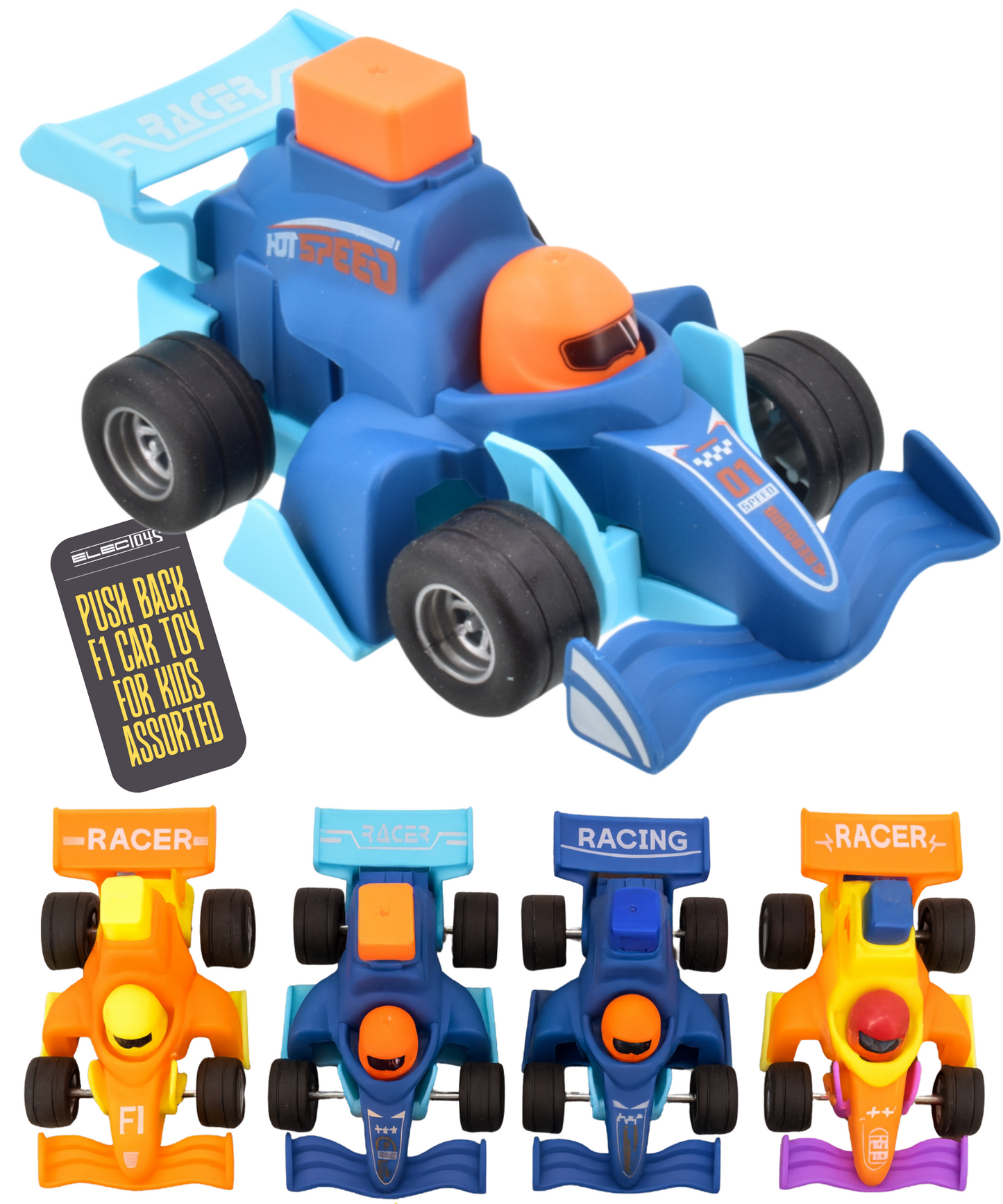 Formula Style Bright Toy Car for Children Handheld