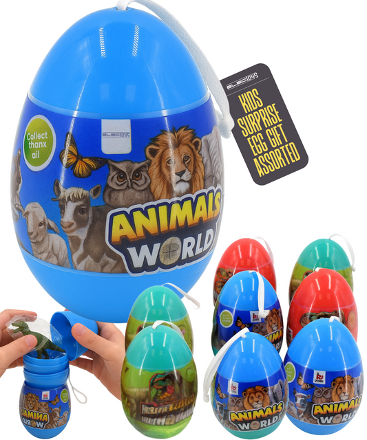 Surprise Eggs Dinosaur Blind Animal Figures Assortment