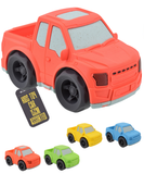 Eco-Friendly Colourful Bioplastic Toy Cars for Toddlers