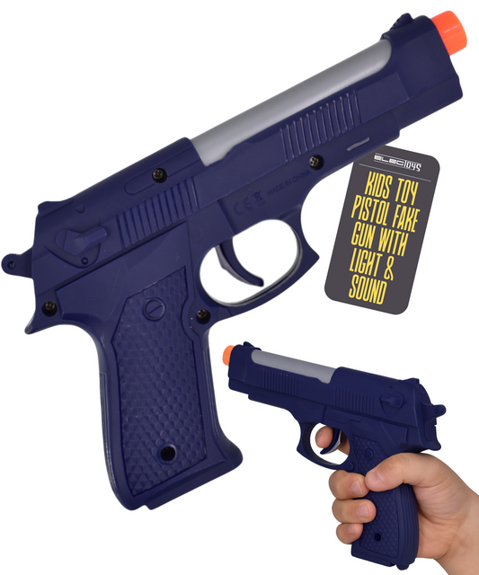 Spy Mission Team Toy Pistol Light and Sound Effects