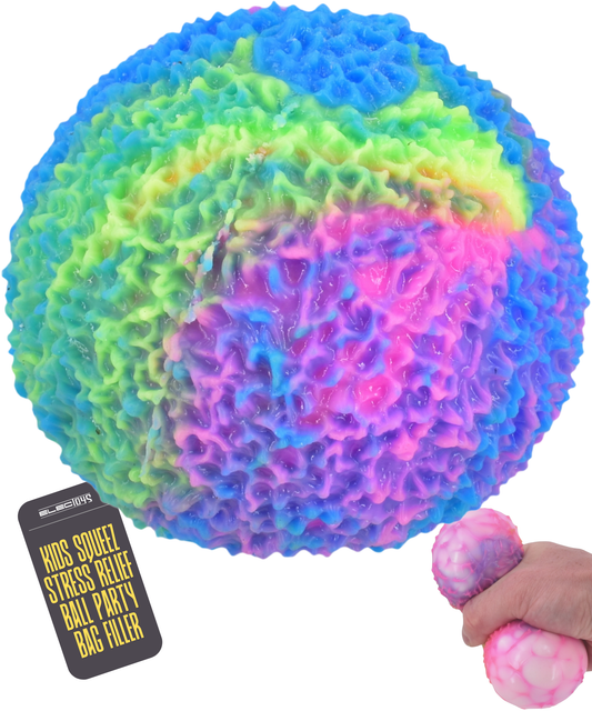 Alien Orb Stress Ball Multicoloured Textured Sensory Toy