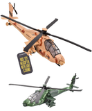 Toy Helicopter Pull Back Combat Model with Light Sound