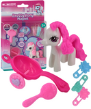 Toy Pony Playset Small Pink Pony with Carriage