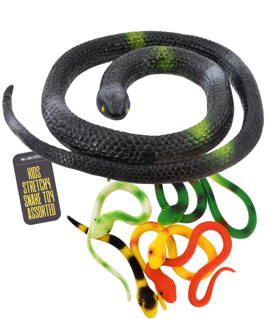 Stretchy Snake Toy Squishy Flexible Kids Fidget Toy