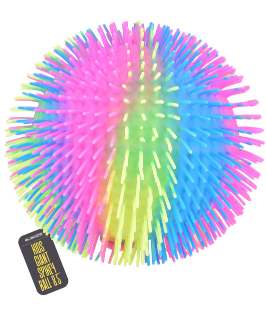 Giant Multicoloured Puffer Ball Sensory Stress Toy