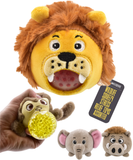 Plush Sensory Animal Toy with Squishy Centre