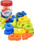Magnetic Letters and Numbers Multicoloured Alphabet Set