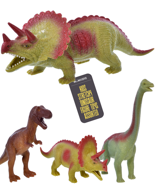 Stretchy Dinosaur Figure Collectible Flexible Toy