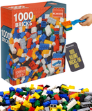 Construction Toy Bricks Multicolour Interlocking Set