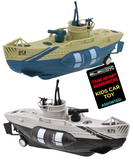 Toy Submarine Construction Set with Friction Power