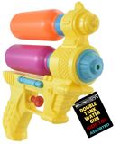 Double Tank Water Gun Colourful Outdoor Toy Gun